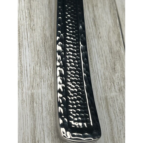 Michael Aram Hammertone Serving Fork Stainless NWOB - Picture 4 of 5